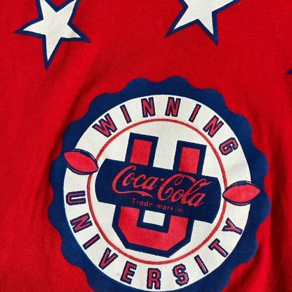 Vintage Coca Cola University Long Sleeve Shirt - Picture 6 of 10